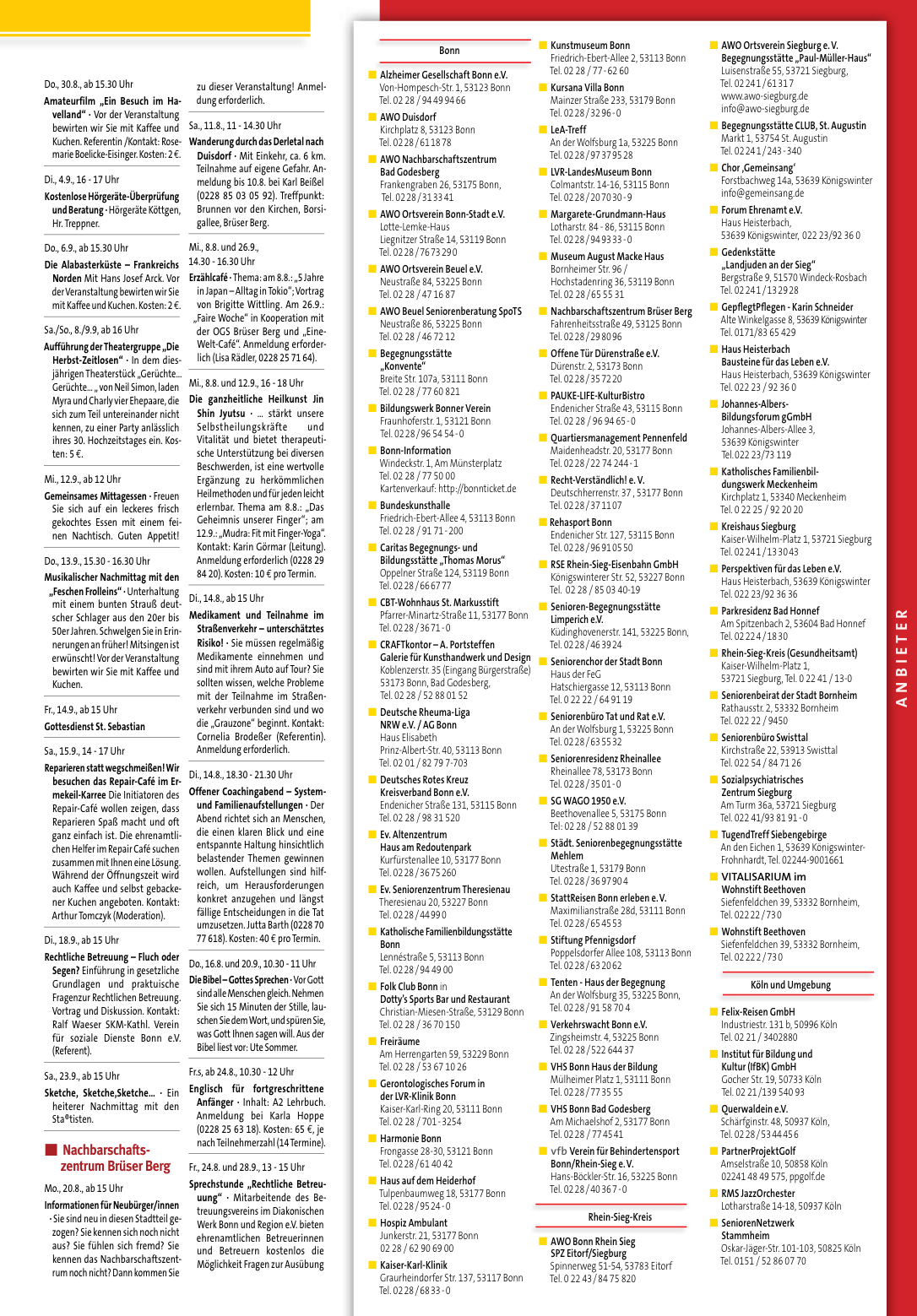 aktivTermine Nr. 112 - Seite 25